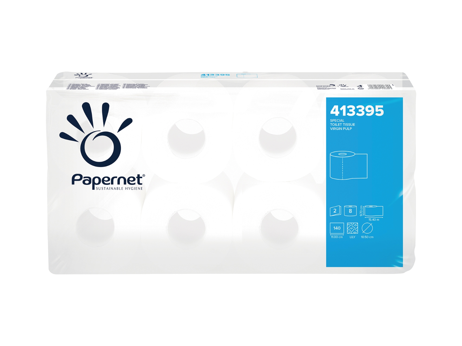 Papier toaletowy PAPERNET 413395 SPECIAL (64 rolki 8x8 ) 15m 2 warstwy